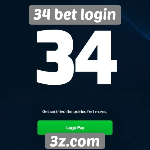 Acessando o site 34 bet login de forma segura